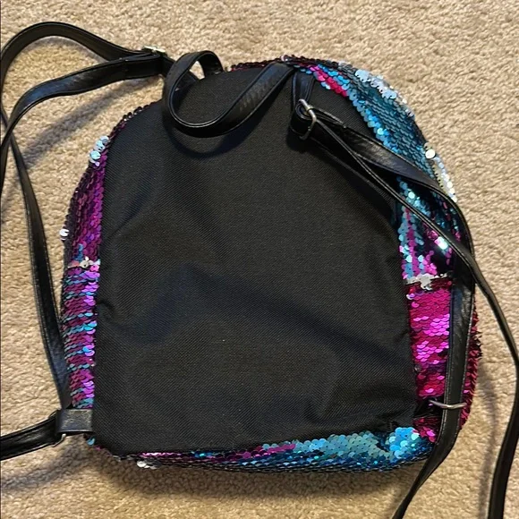 Sequin Multicolor Backpack - Picture 3 of 5